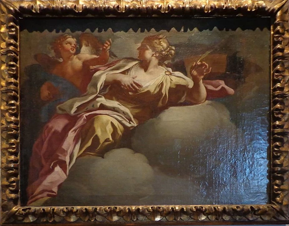 Santa Caterina d'Alessandria e l'angelo